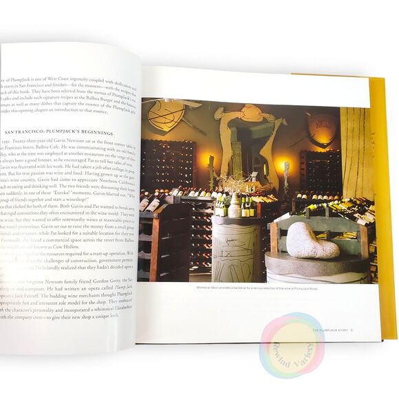 The Plumpjack Cookbook 2006 1st Ed HC DJ Gavin Newsom Foreword California Wine - Picture 13 of 16